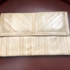 VINTAGE 80’s Genuine EEL SKIN PURSE